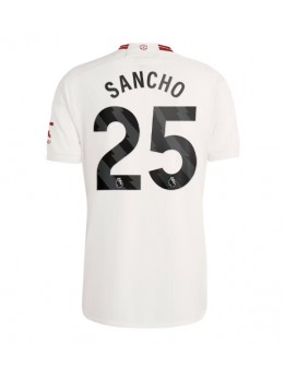 Billige Manchester United Jadon Sancho #25 Tredjedrakt 2023-24 Kortermet